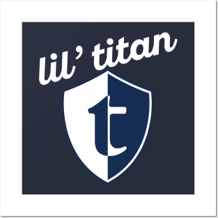 Webster Thomas HS lil' titan dark shirt Posters and Art